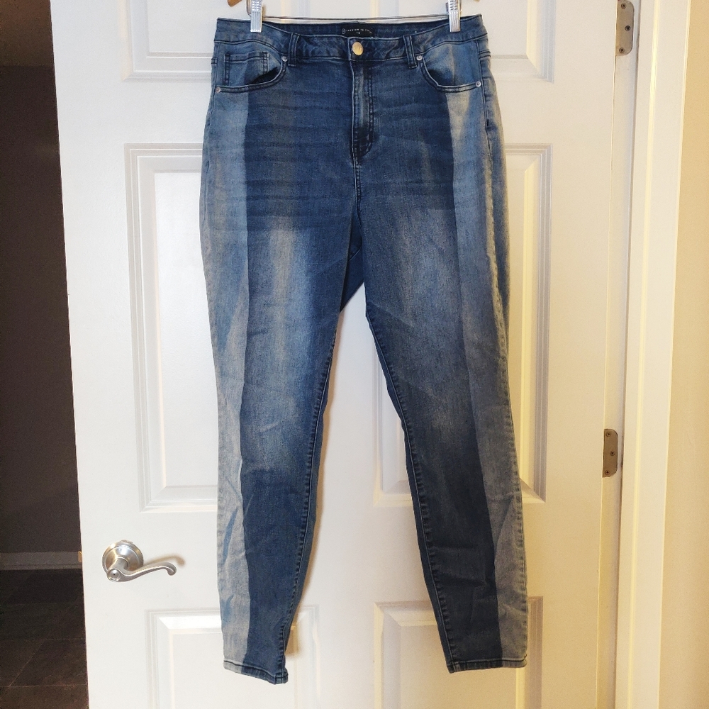 Two Toned Jeans